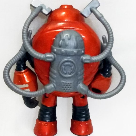 The Grossery Gang Vac Attack Figure Putrid Power with Back Pack - Series 3 - Picture 5 of 7